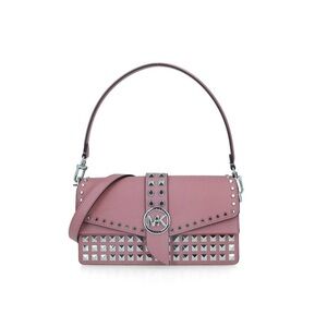 Michael Kors Pink Studded Shoulder Bag